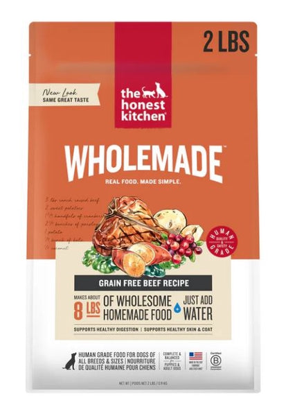 The Honest Kitchen Wholemade GF Beef 2 lb