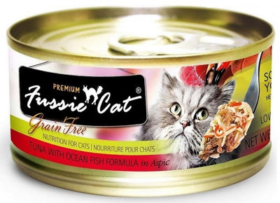 Fussie Cat Tuna w/ Ocean Fish 2.82 oz.