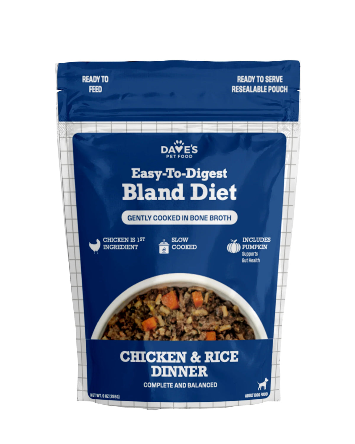 Dave's Homestyle Bland Chicken & Rice 9 oz
