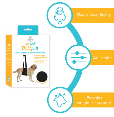 ZenPet Dog Health Buddy Lift Rehab Sling M/L