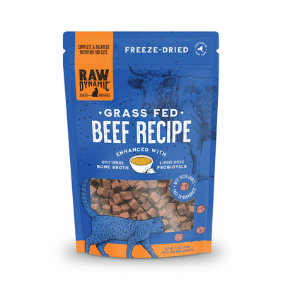 Raw Dynamic Cat Food FD Beef 5.5 oz