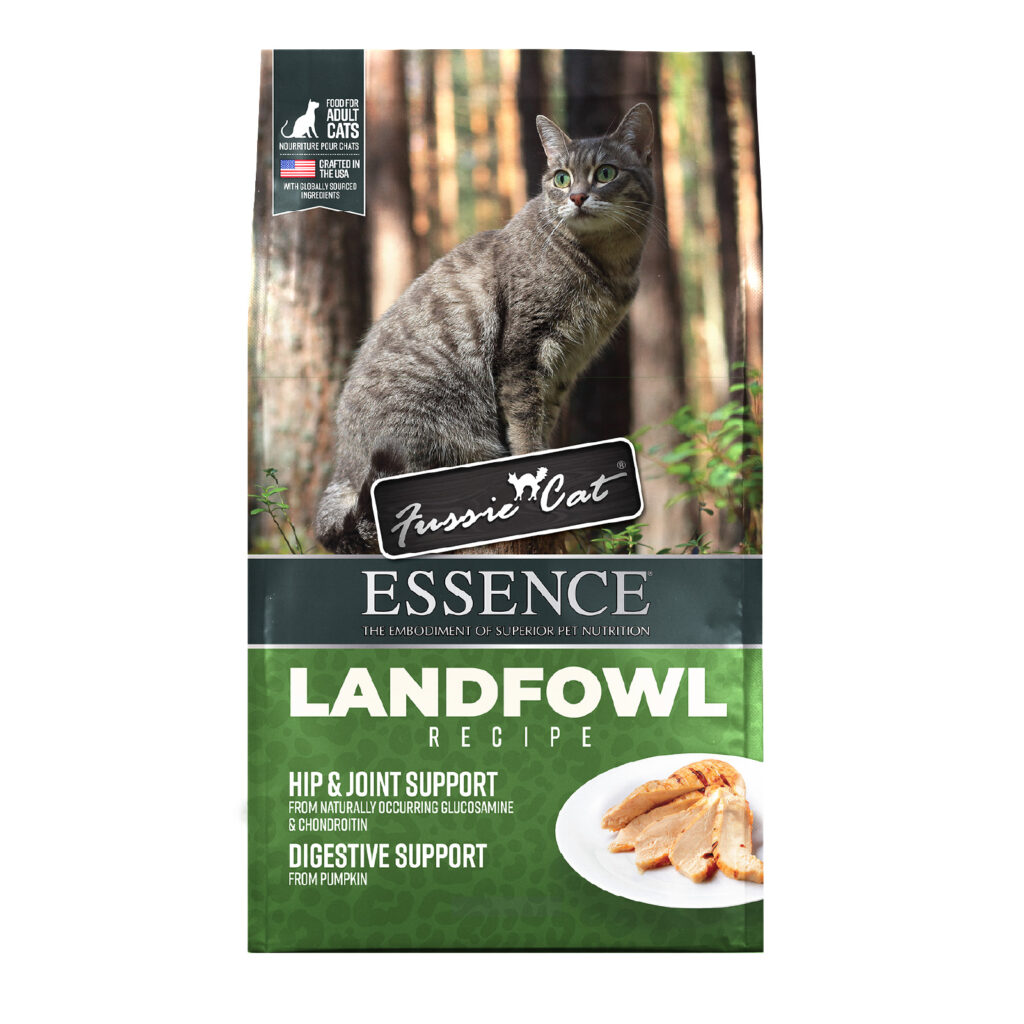 Fussie Cat Dry Essence Landfowl 9 lb.
