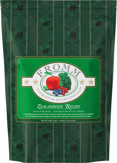 Fromm 4 Star Zealambder Lamb, Oats, & Barley 26 lb.