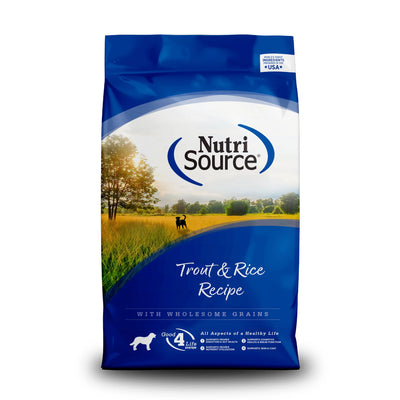 Nutrisource Trout & Rice 26 lb.