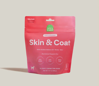 Open Farm* Supplement Skin & Coat Chews 90 ct