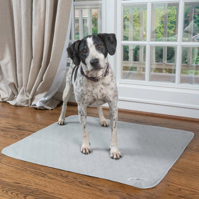 Pet Parents Pawtect Pad Washable Pee Pad Rectangular Grey Small