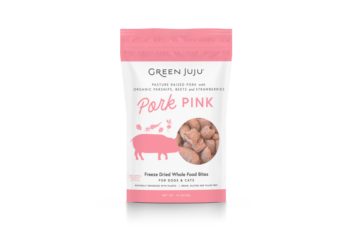 Green Juju* FD Topper Pork Pink 3 oz