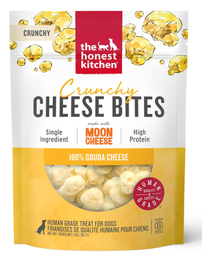 The Honest Kitchen Treats Crunchy Gouda Cheese Bites 2 oz