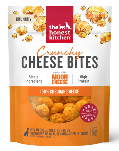 The Honest Kitchen Treats Crunchy Cheddar Cheese Bites 2 oz