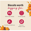 The Honest Kitchen Treats Cheddar Cheese Biscuits 3.5 oz.