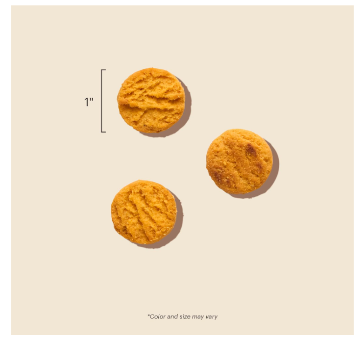 The Honest Kitchen Treats Cheddar Cheese Biscuits 3.5 oz.