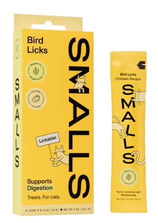 Smalls Cat Treat Lickable Chicken 8 pk