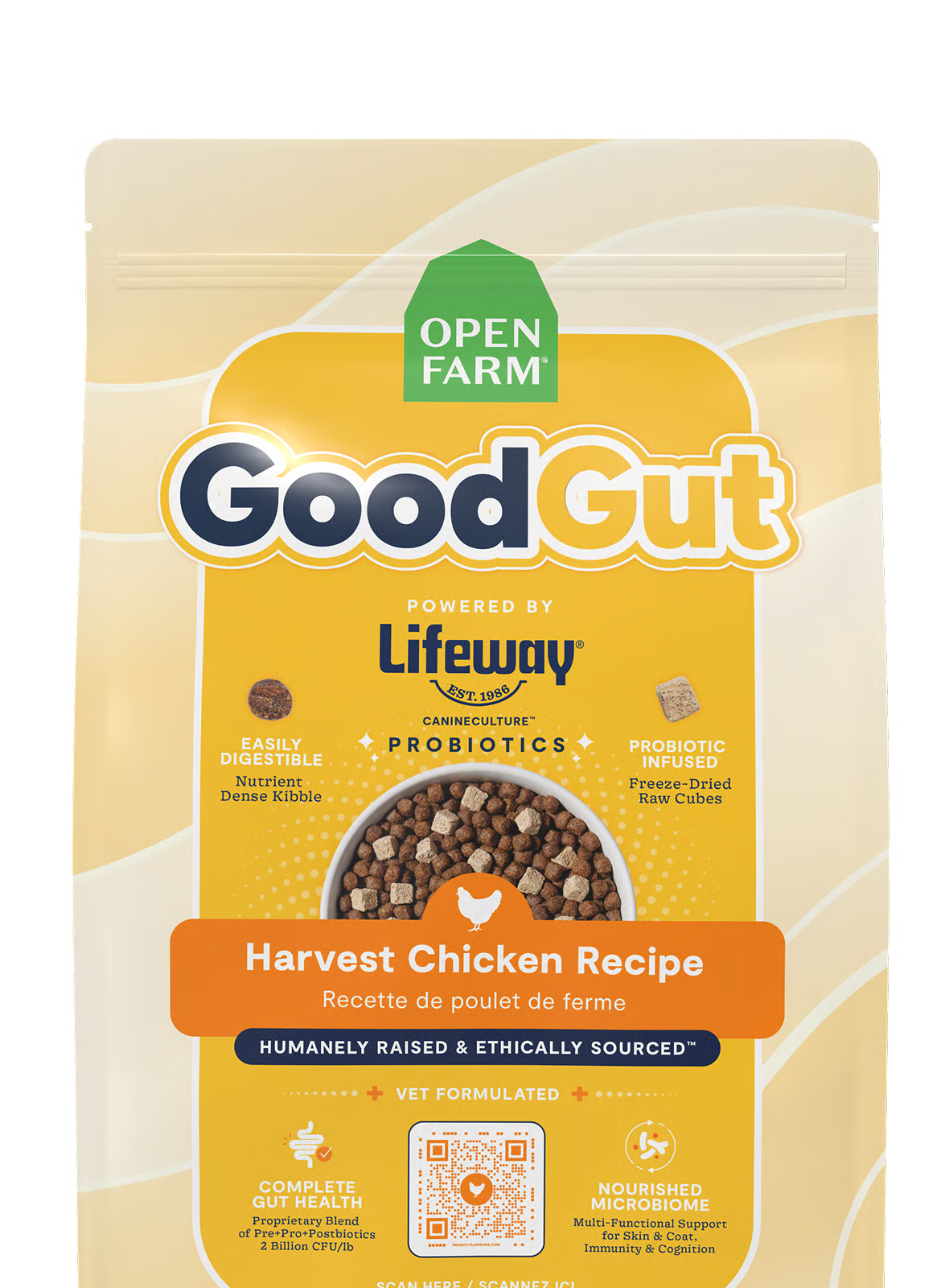 Open Farm Dog Dry GoodGut Harvest Chicken 3.5 lb.