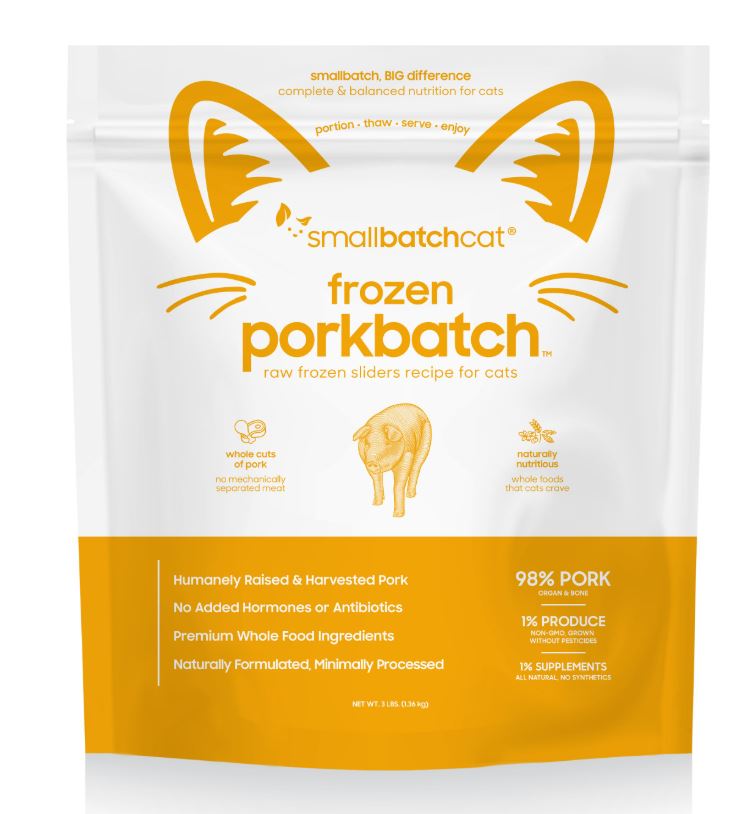 Small Batch Frozen Cat Sliders Pork 3 lb