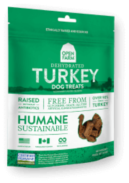 Open Farm Treat Dehydrated Turkey 4.5 oz.