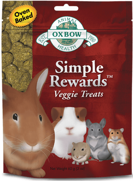 Oxbow Simple Rewards Veggie Treat 2 oz.