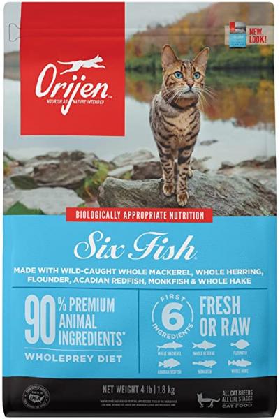 Orijen 6 Fish for Cats 4 lb