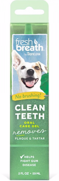 Tropiclean Clean Teeth Oral Care Gel 2 oz.