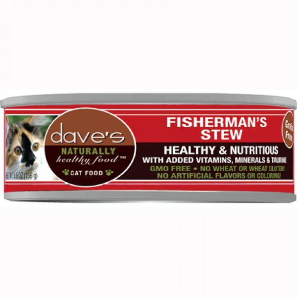 Dave's GF Cat Shredded Fisherman 5.5 oz.