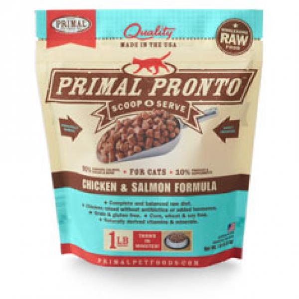 Primal Cat Pronto Chicken & Salmon 1 lb.