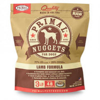 Primal Dog Nugget Lamb 3 lb.