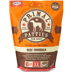 Primal Dog Patties Beef 6 lb.