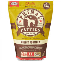Primal Dog Patties Rabbit 6 lb.