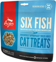 Orijen Freeze Dried 6 Fish Treats for Cats 1.25 oz.