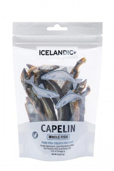 Icelandic Plus Whole Capelin Treat 2.5 oz.