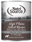 Nutrisource Dog Can High Plains Select 13 oz.