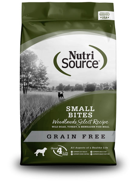 Nutrisource Small Breed Woodlands Select 15 lb