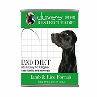 Dave's Dog Bland Diet Lamb & Rice 13 oz.