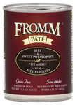 Fromm Gold Dog Can GF Beef & Sweet Potato Pate 12.2 oz.