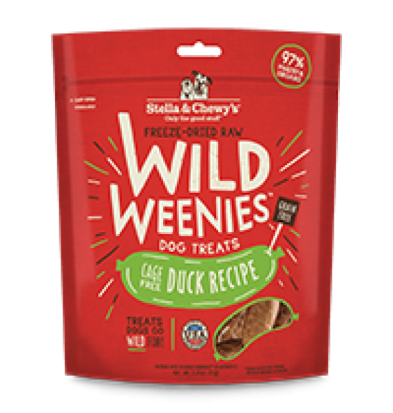 Stella & Chewy's Wild Weenies Duck 3.25 oz