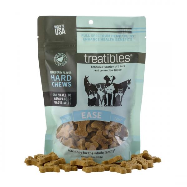 Treatibles Chews Small 1 mg Ease Blueberry