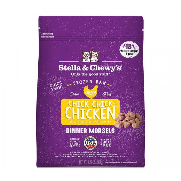 Stella & Chewy's Cat Frozen Morsels Chicken 3 lb.