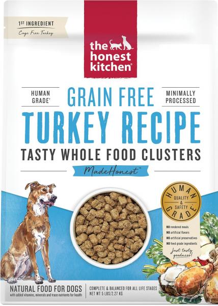 The Honest Kitchen Whole Food Cluster GF Turkey 1 lb