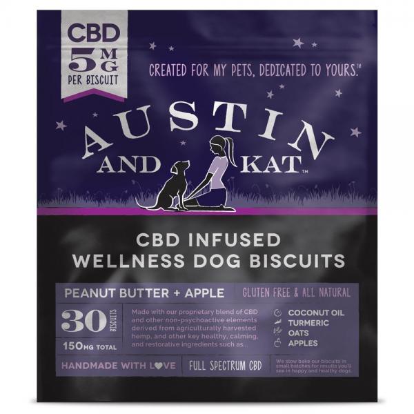 Austin and Kat CBD Biscuits 5 mg 10 oz