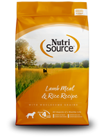 Nutrisource Lamb & Rice 15 lb.