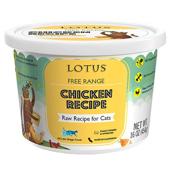 Lotus Cat Frozen Chicken 24 oz