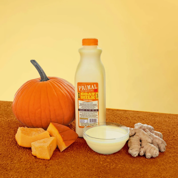 Primal Frozen Goat's Milk Pumpkin Spice 1 Qt