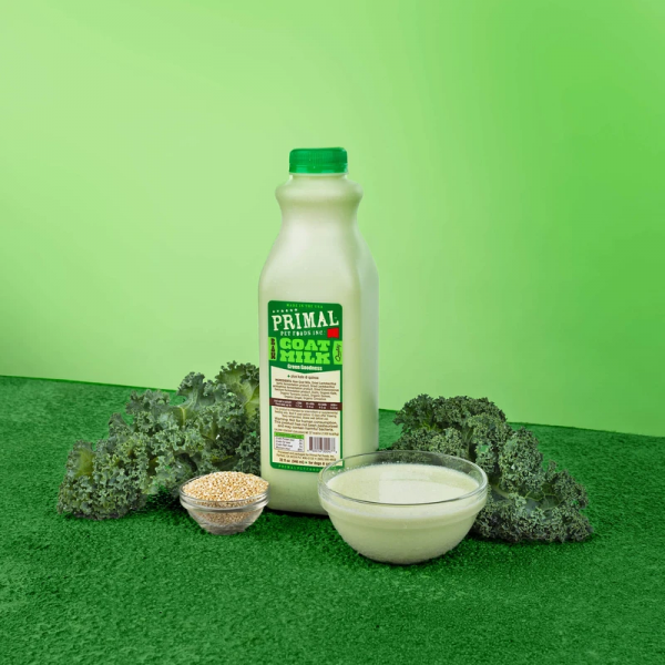 Primal Frozen Goat's Milk Green Goodness 1 Qt