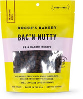 Bocce's Bakery Everyday Training Bites Bacon Nutty 6 oz Bag