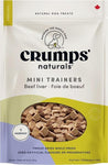 Crumps Mini Trainers Freeze Dried Beef Liver 4.4 oz