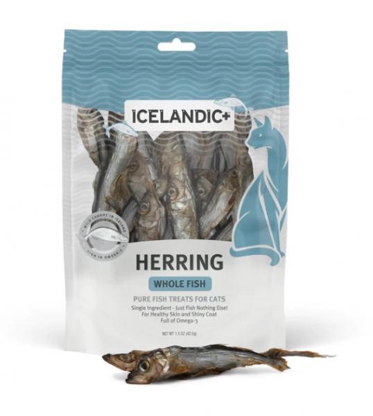 Icelandic Plus Cat Whole Herring Treat 1.5 oz.