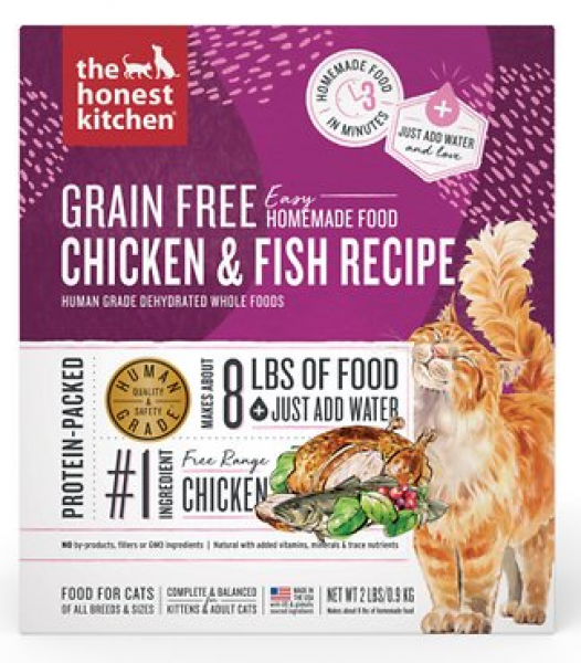 The Honest Kitchen Cat GF Chicken & Whitefish 2 lb.