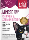 The Honest Kitchen Cat Minced Chicken & Salmon in Bone Broth 5.5 oz.