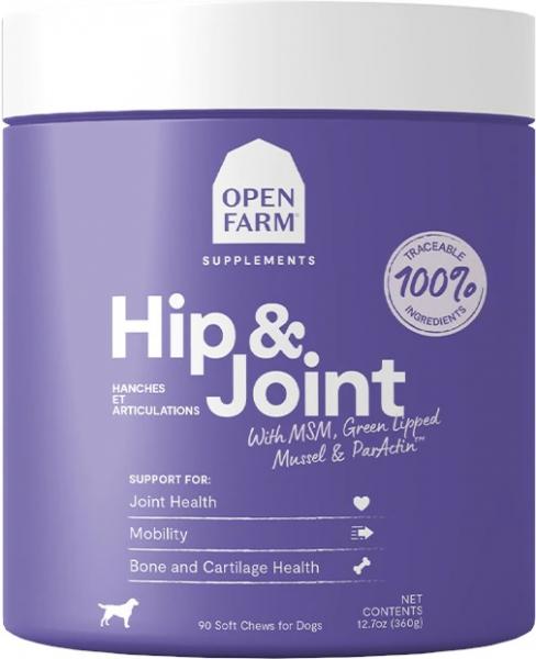 Open Farm Supplement Hip & Joint Chews 90 ct