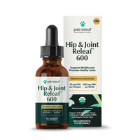 Pet Releaf Hip and Joint Organic Hemp Oil 600 mg