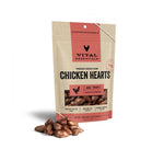 Vital Essentials Dog Treats Chicken Heart Family Size 3.75 oz.